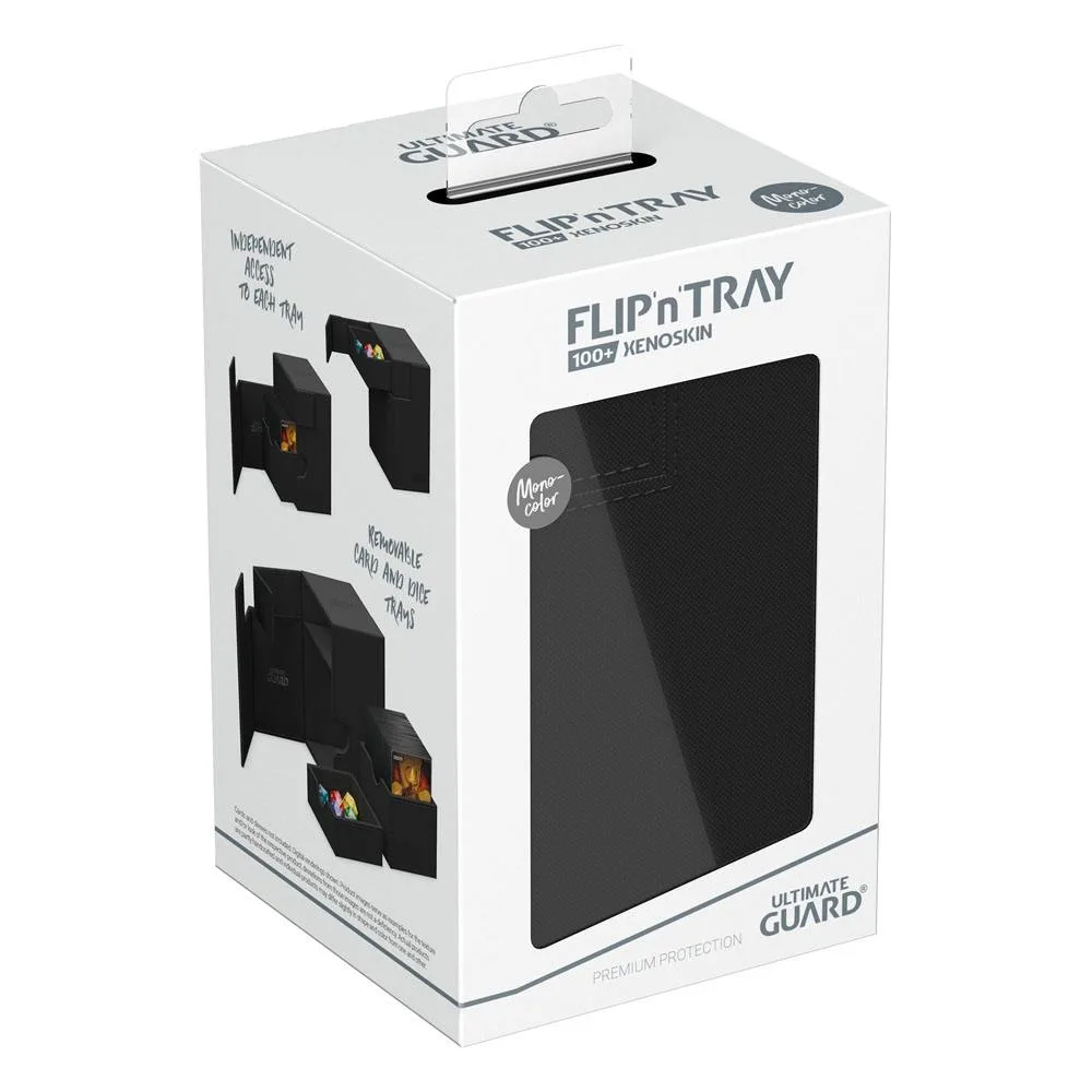 Ultimate Guard Deck Box – Flip’n’Tray 100+ Xenoskin Black 7