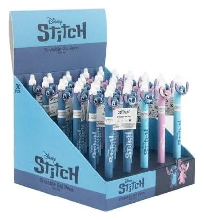 Lilo & Stitch Erasable Gel Pens – Blue Display 30 Pieces 2