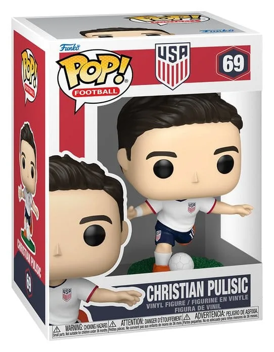 Football POP Vinyl Figure – USA Christian Pulisic 9 cm 2
