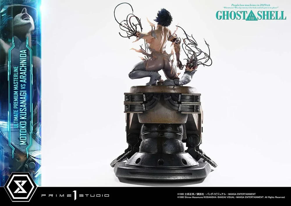 Ghost in the Shell Statue – Motoko Kusanagi vs Arachnida 68 cm 5