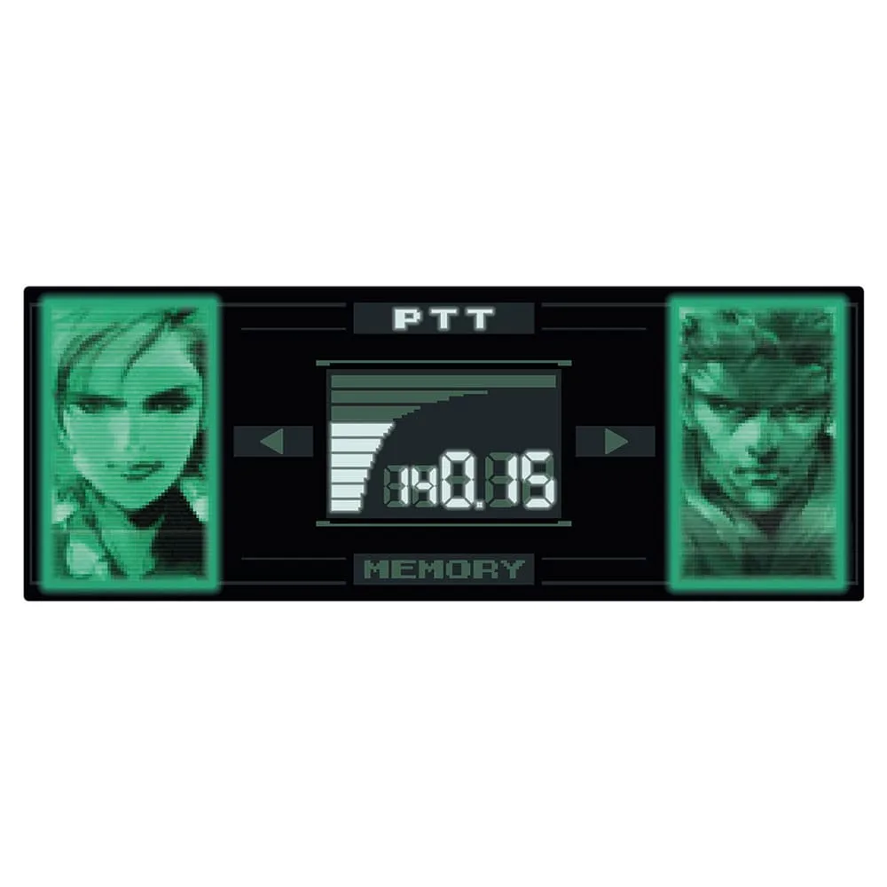 Metal Gear Solid Desk Pad and Coaster Set – Solid Snake and Raiden 4