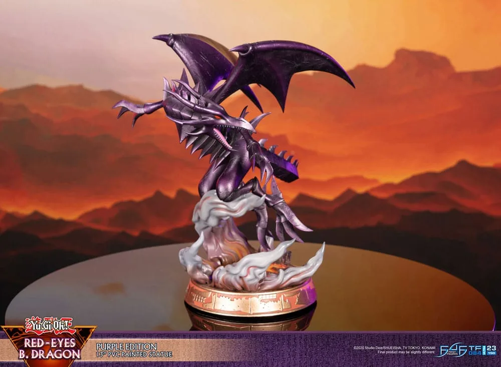 Yu-Gi-Oh Statue – Red-Eyes B. Dragon Purple 33 cm 16