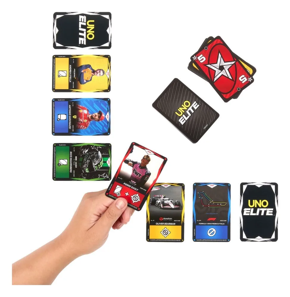 Formula 1 Kaartspel – UNO Elite F1 Startset 5