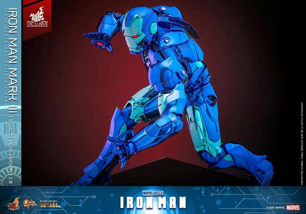 Iron Man Action Figure – Mark III Stealth Mode 2.0 33 cm 15