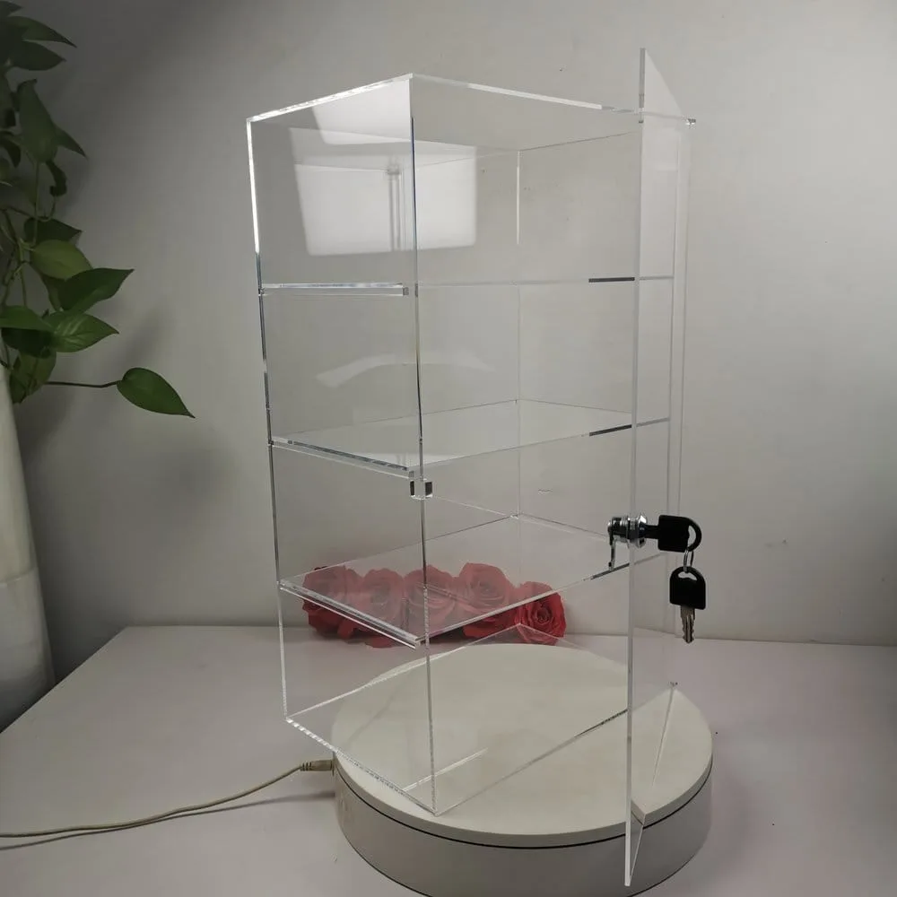 Evoretro Vitrinekast – Afsluitbaar met 4 Niveaus 3