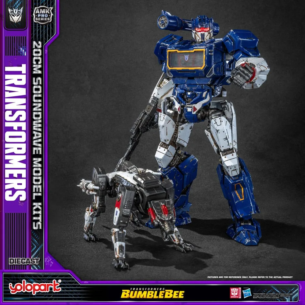 Transformers Bumblebee Model Kit – AMK Pro Soundwave 20 cm 11