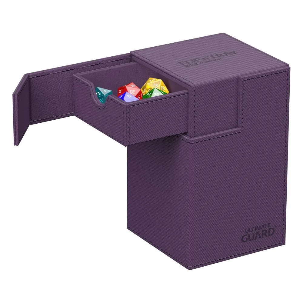 Ultimate Guard Deck Box – Purple Flip’n’Tray 100+ Xenoskin 2
