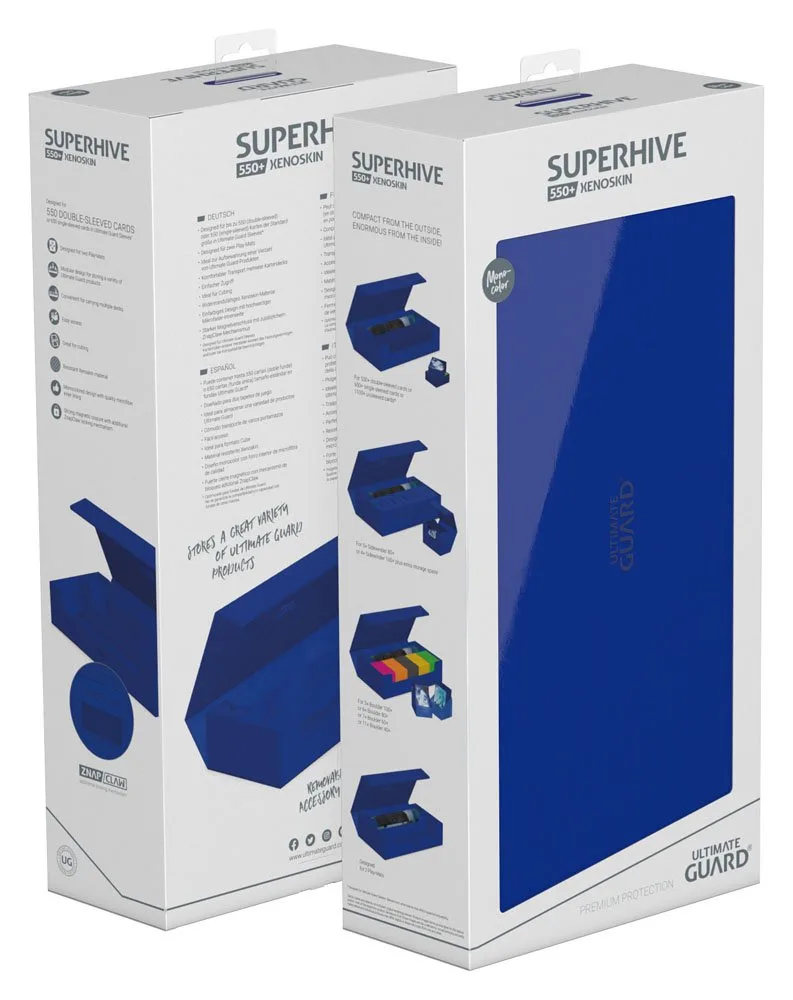 Ultimate Guard Storage Box – Superhive 550+ Xenoskin Blue 20