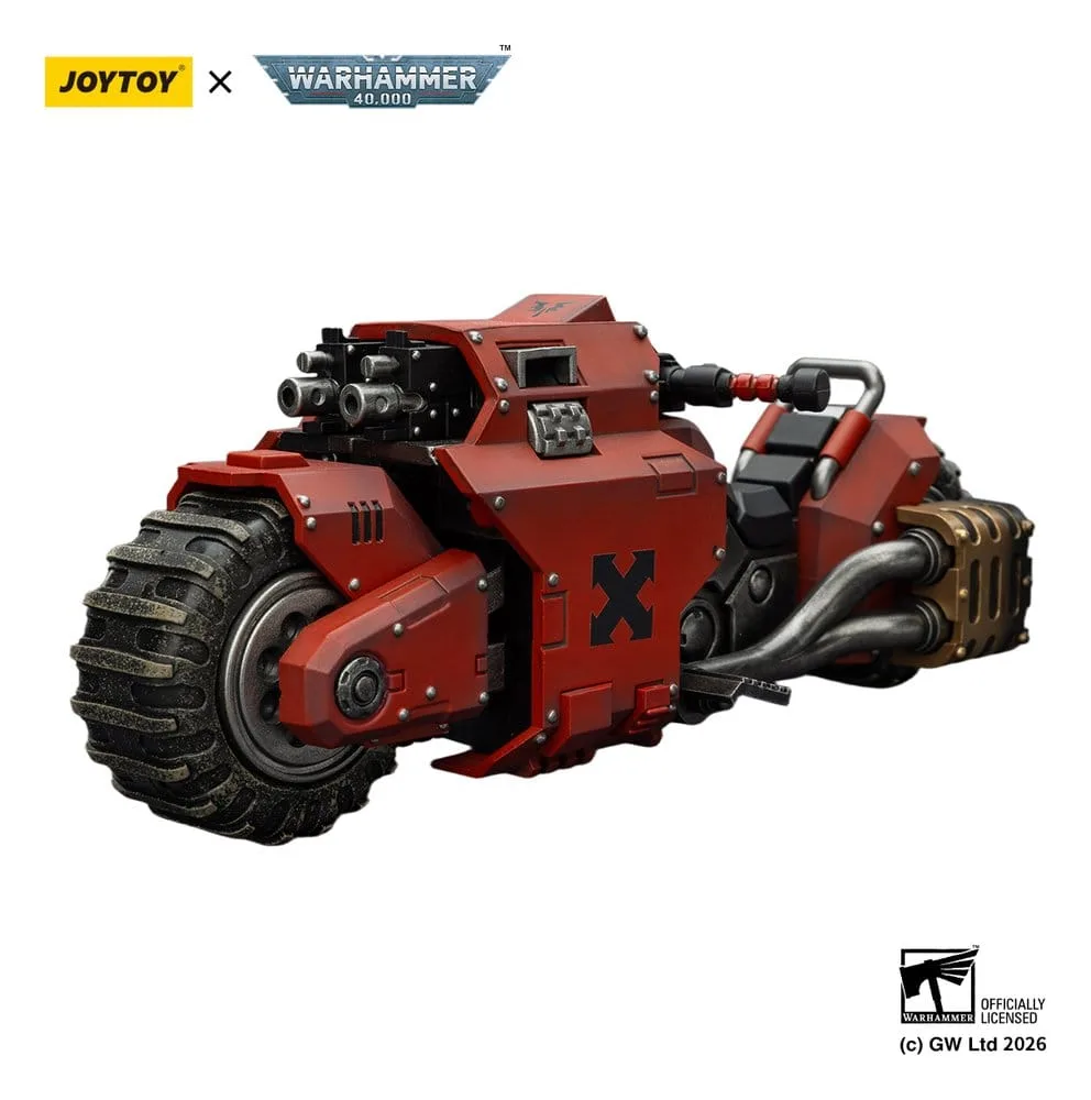 Warhammer 40,000 Combat Bike – Blood Angels Raider-Pattern 22 cm 9