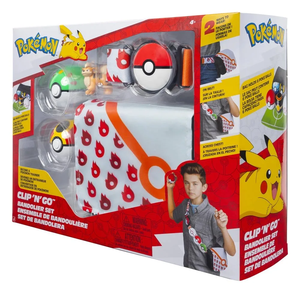 Pokémon Bandolier Set – Growlithe Clip ‘n’ Go 2