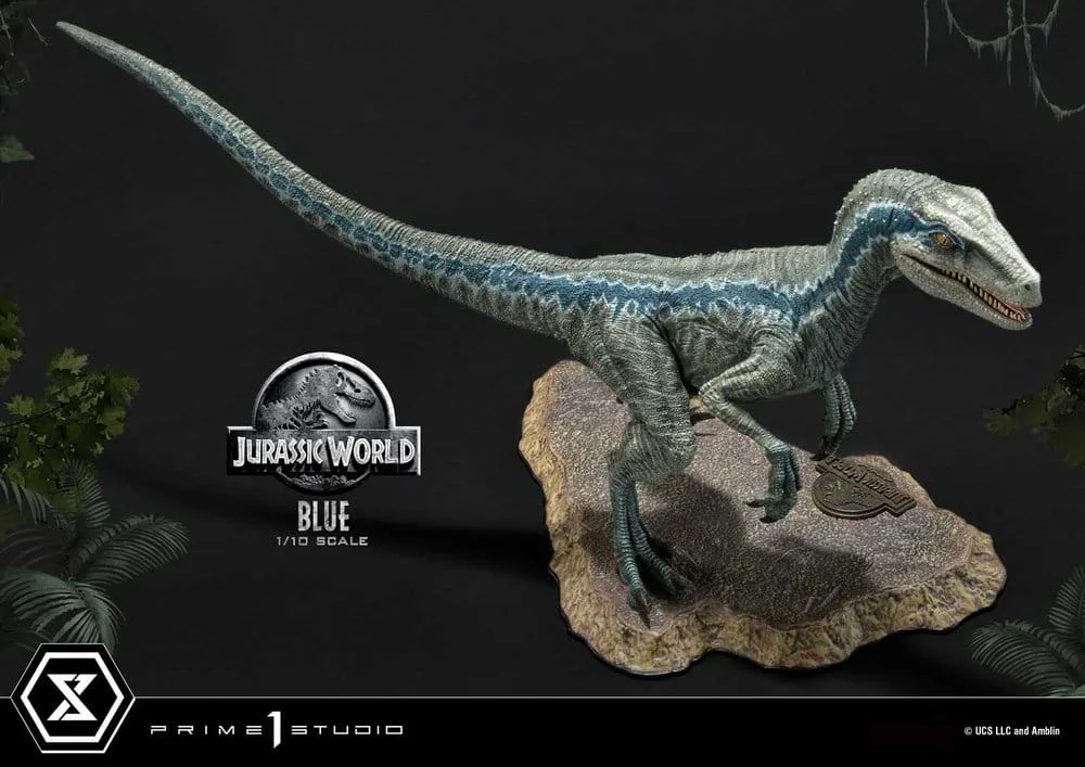 Jurassic World Statue – Blue Prime Collectible 17 cm 9