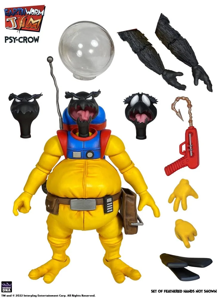 Earthworm Jim Action Figure – Wave 1 Psy-Crow 15 cm 11