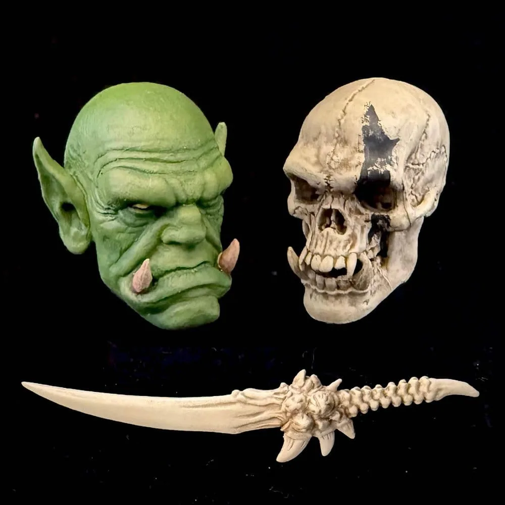 Mythic Legions Figure Accessories – Enemy Head Pack