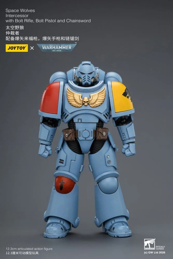 Warhammer 40k Action Figure – Space Wolves Intercessor 12.3 cm 7