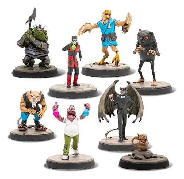Dungeon Crawler Carl Miniatures – Set 3 Mobs of Mordecai 3