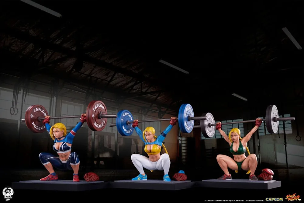 Street Fighter Statue – Cammy Powerlifting Alpha 41 cm 23
