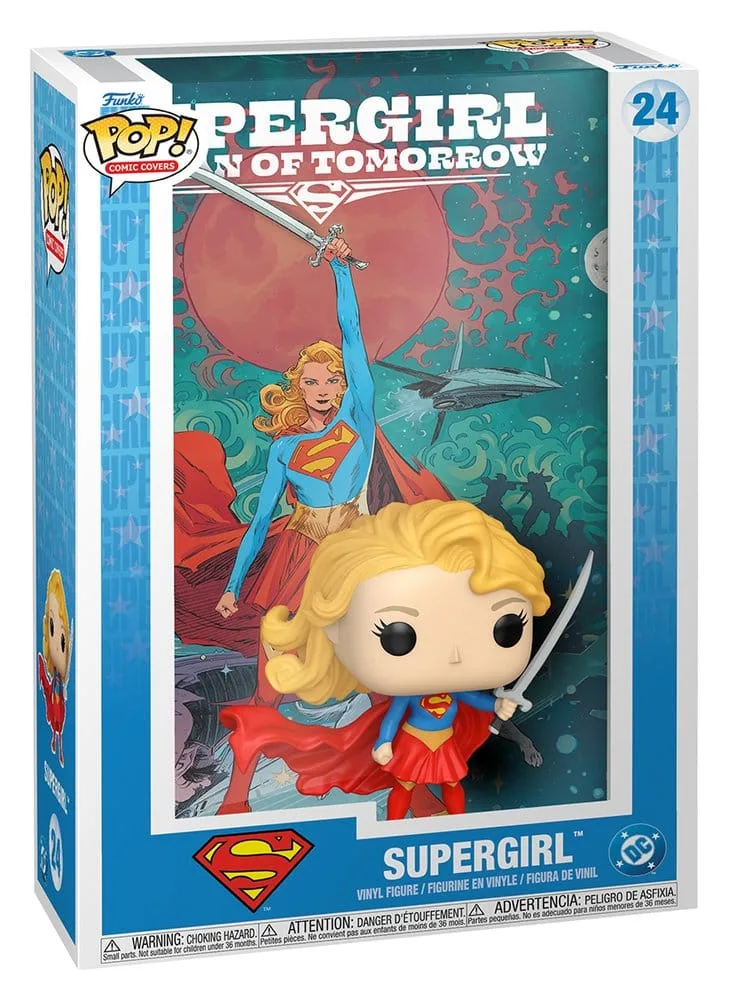 DC Comics Vinyl Figure – Supergirl POP Comic Cover 9 cm 2