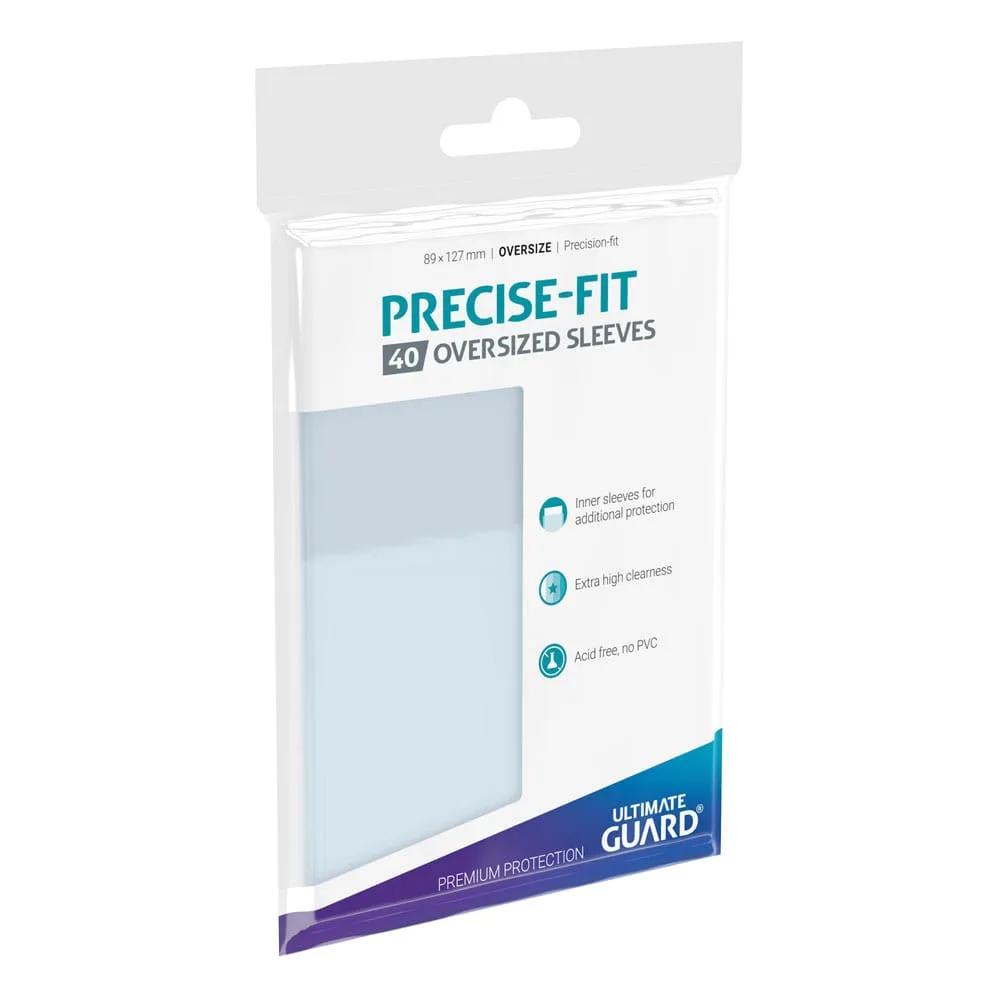 Ultimate Guard Card Sleeves – Precise-Fit Oversized 90 x 128 mm