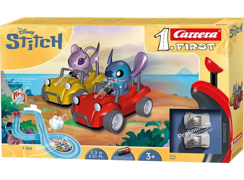 Disney Stitch Race Track Set – Carrera First 2.9 m