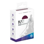Ultimate Guard Card Sleeves – Katana Radiant Plum 66 x 91 mm 1
