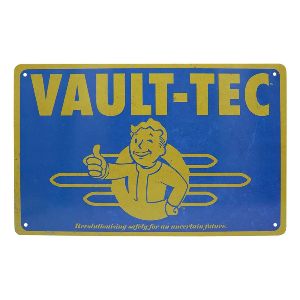Fallout Tin Signs – Three-Brand Pack 28 x 17.5 cm 4