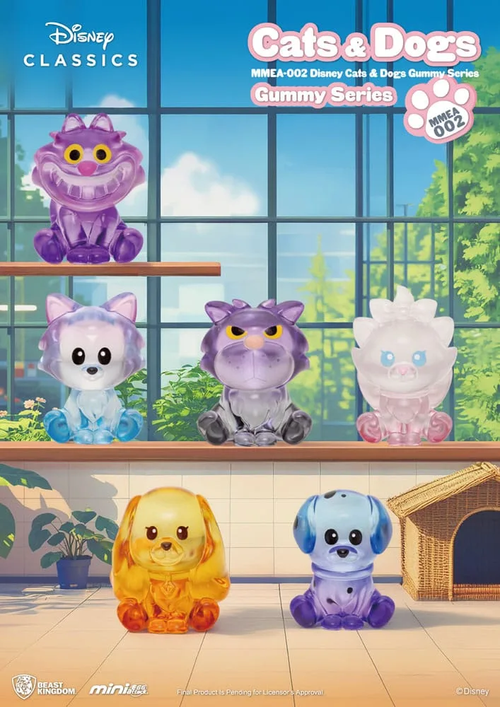 Disney Cats & Dogs Mini Figures – Gummy 3 cm Assortment 24-Pack 5