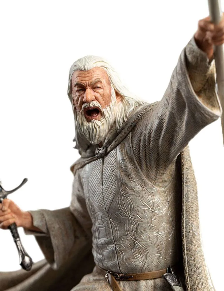 The Lord of the Rings Statue – Gandalf the White 23 cm 5