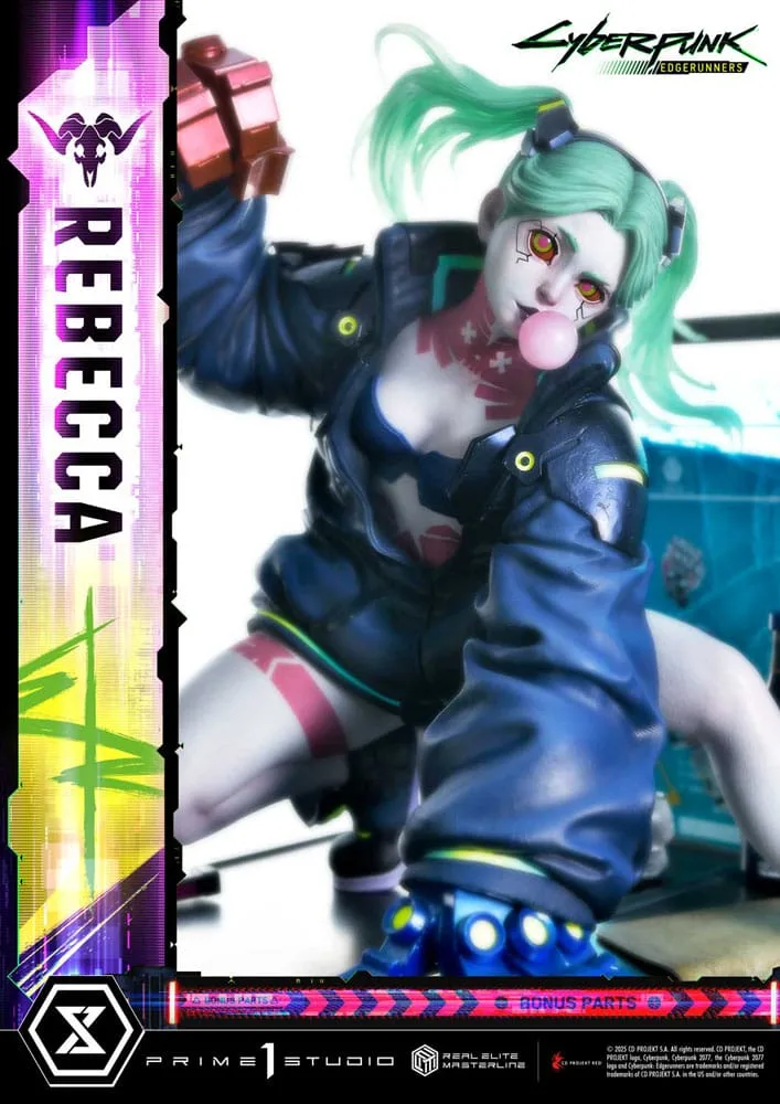 Cyberpunk Edgerunners Statue – Rebecca Deluxe Bonus 54 cm 25