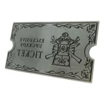 Resident Evil 4 Metal Replica – Exclusive Upgrade Ticket 1:1 2