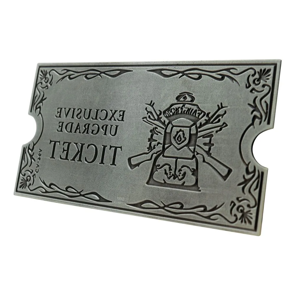 Resident Evil 4 Metal Replica – Exclusive Upgrade Ticket 1:1 2