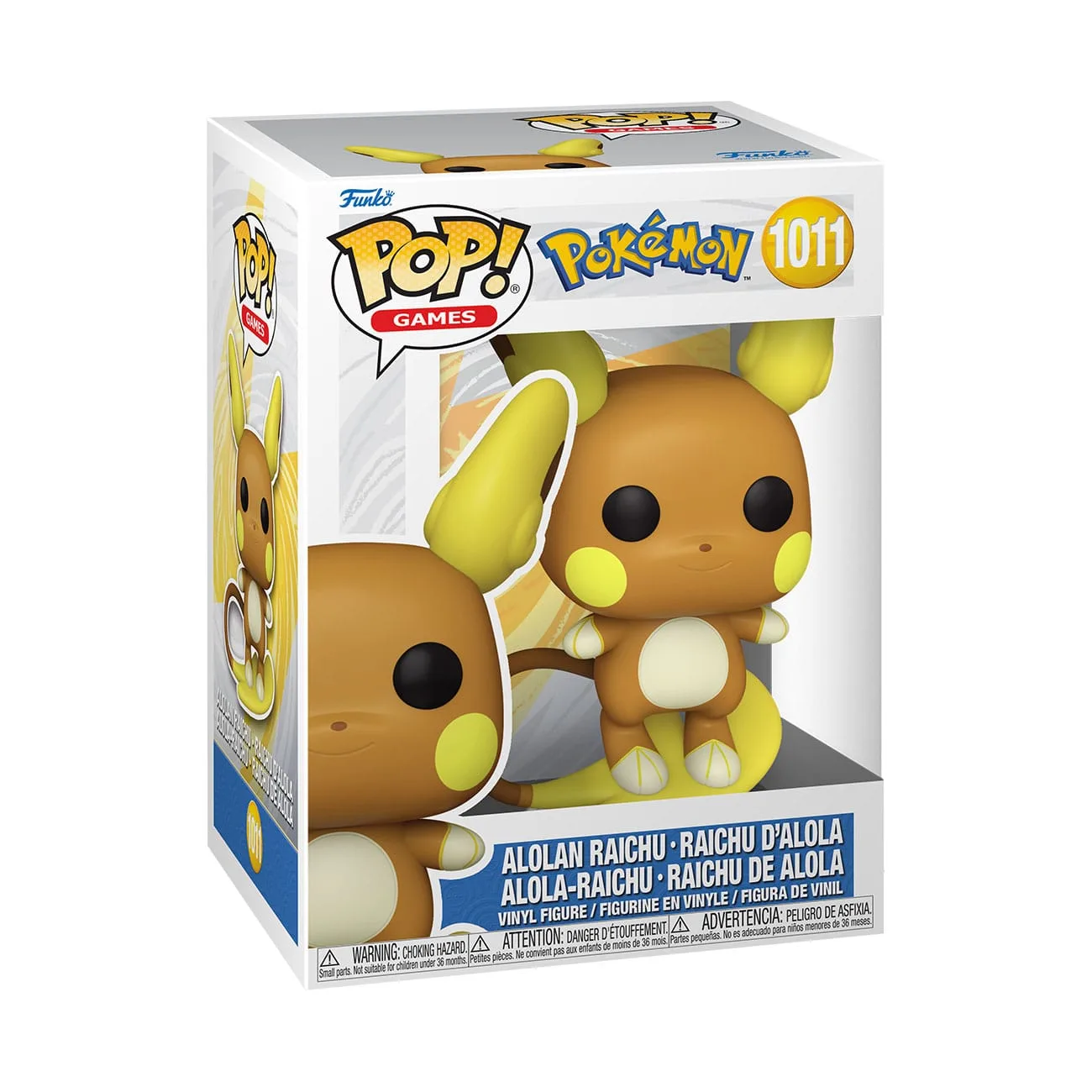 Pokémon Pop Figure – Alolan Raichu 9 cm 2
