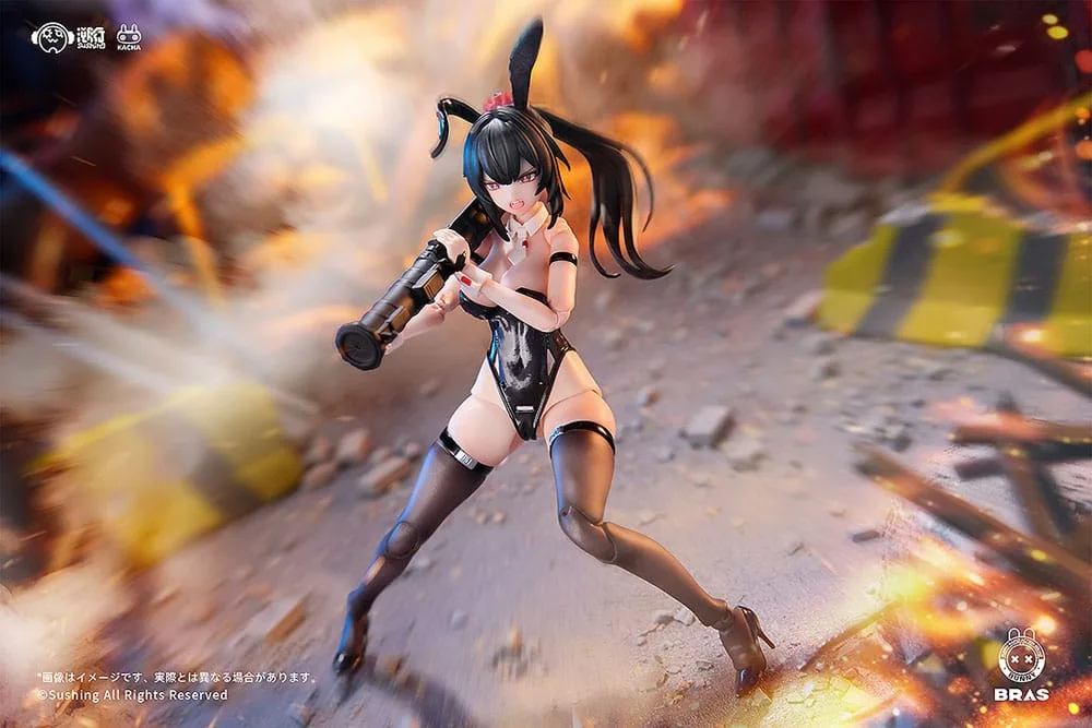 Bunny Rapid Action Squad Figure – Attacker Runa 1/12 16 cm 12