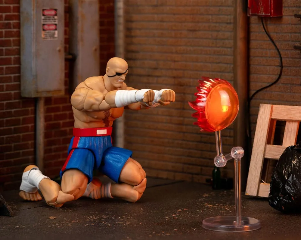 Ultra Street Fighter II Action Figure – Sagat 1/12 Scale 19 cm 4
