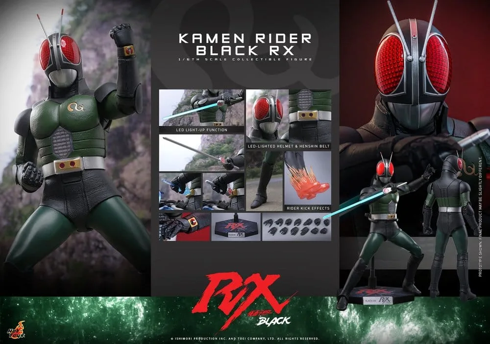 Kamen Rider Action Figure – Black RX 1/6 Scale 31 cm 14