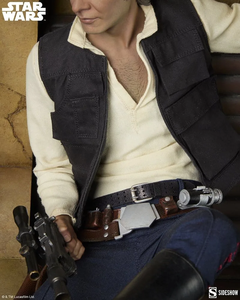 Star Wars Premium Format Figure – Han Solo Sorry About the Mess 32 cm 14