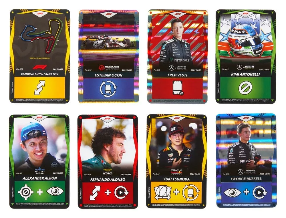 Formula 1 Kaartspel – UNO Elite F1 Startset 13