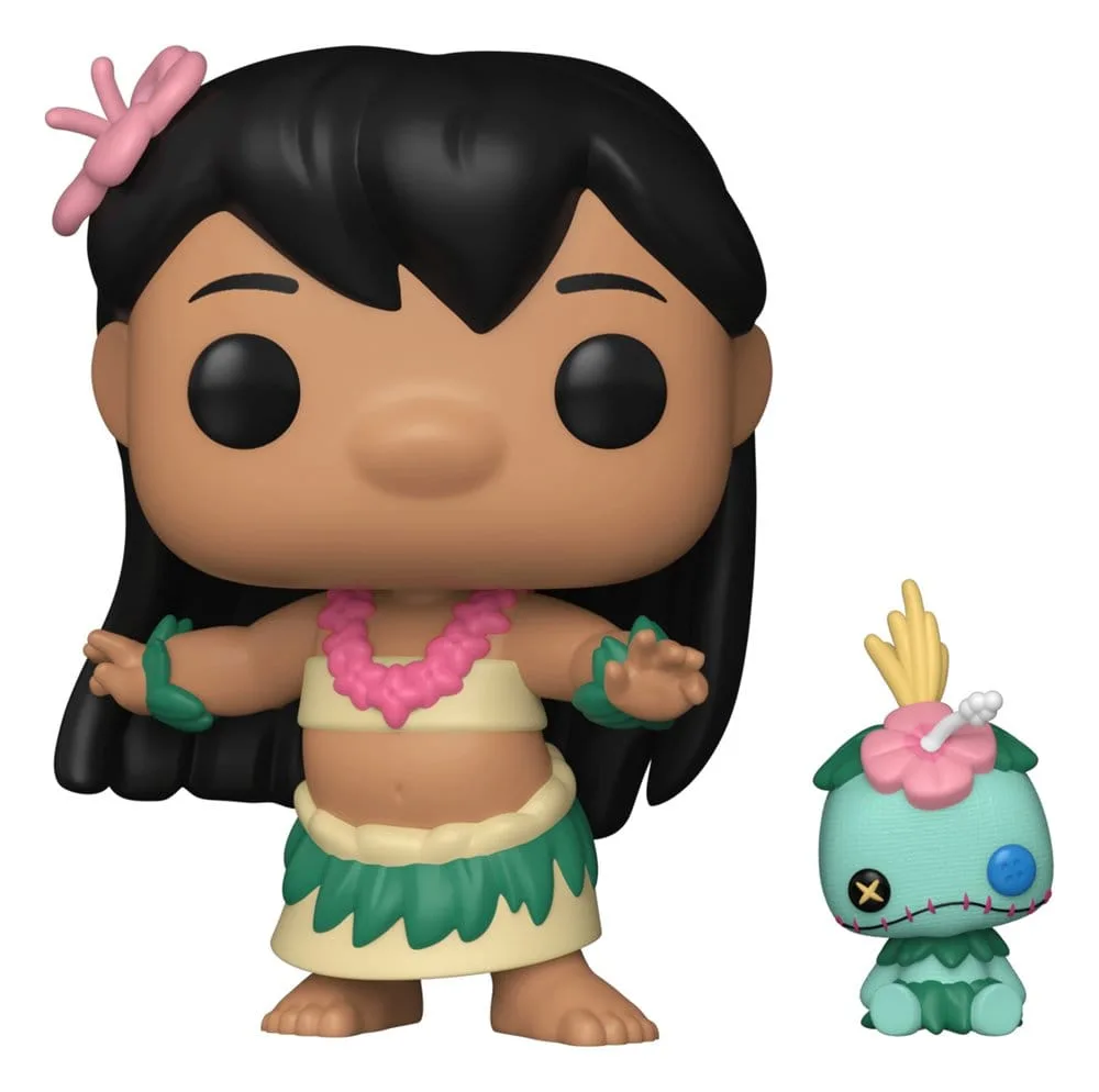 Lilo & Stitch Vinyl Figure – Funko Pop Hula Lilo with Scrump 9 cm