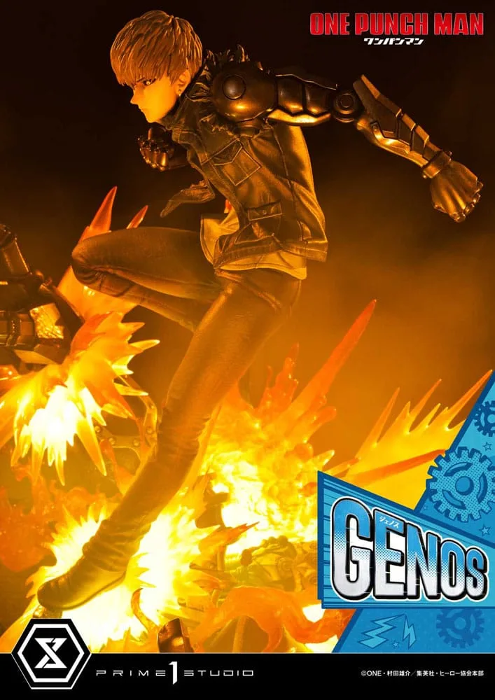 One Punch Man Statue – Concept Masterline Genos 1/6 Scale 33 cm 7