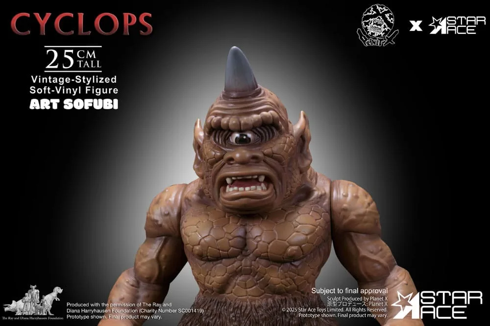 Ray Harryhausen Vinyl Statue – Vintage Cyclops 25 cm 4