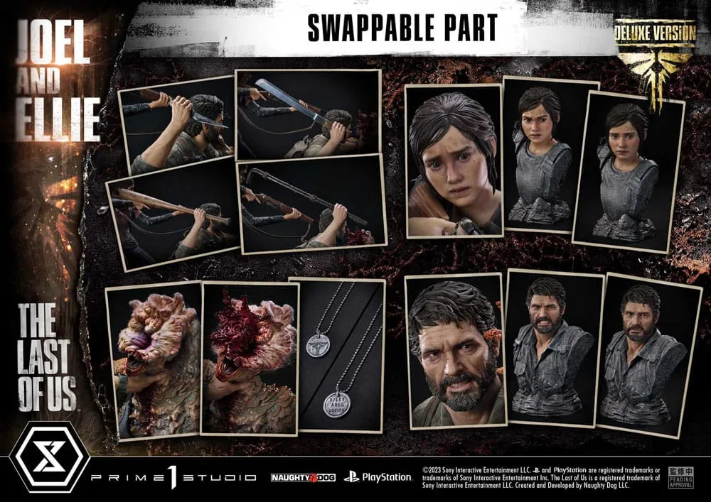 The Last of Us Part I Statue – Joel and Ellie Deluxe 73 cm 23