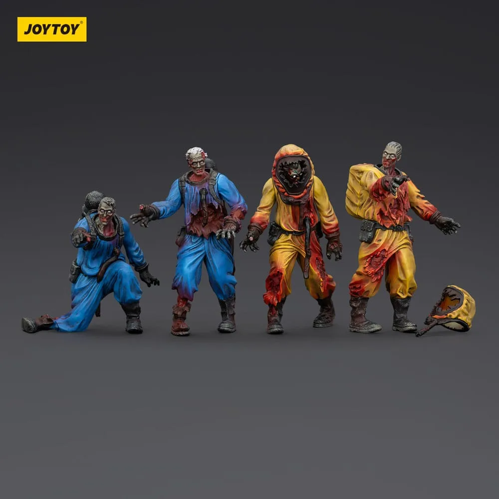 Zombie Dark Source Action Figures – Biochemical Lab Team 4-Pack 8 cm 6