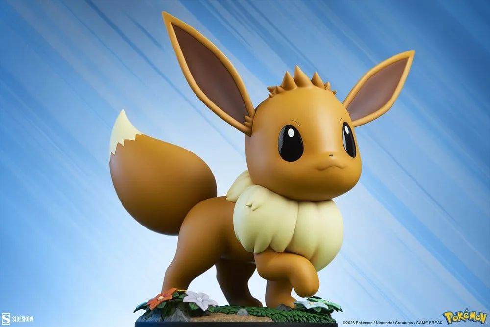 Pokémon Life-Size Figure – Eevee 34 cm 5