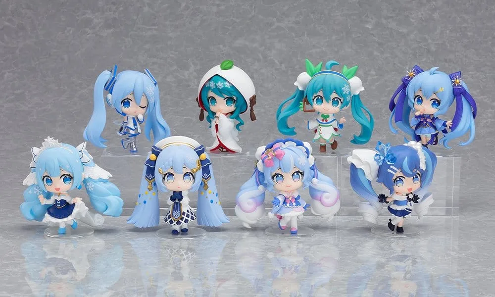 Hatsune Miku Mini Figures – Snow Miku All Stars Vol. 2 8-Pack 8 cm 2