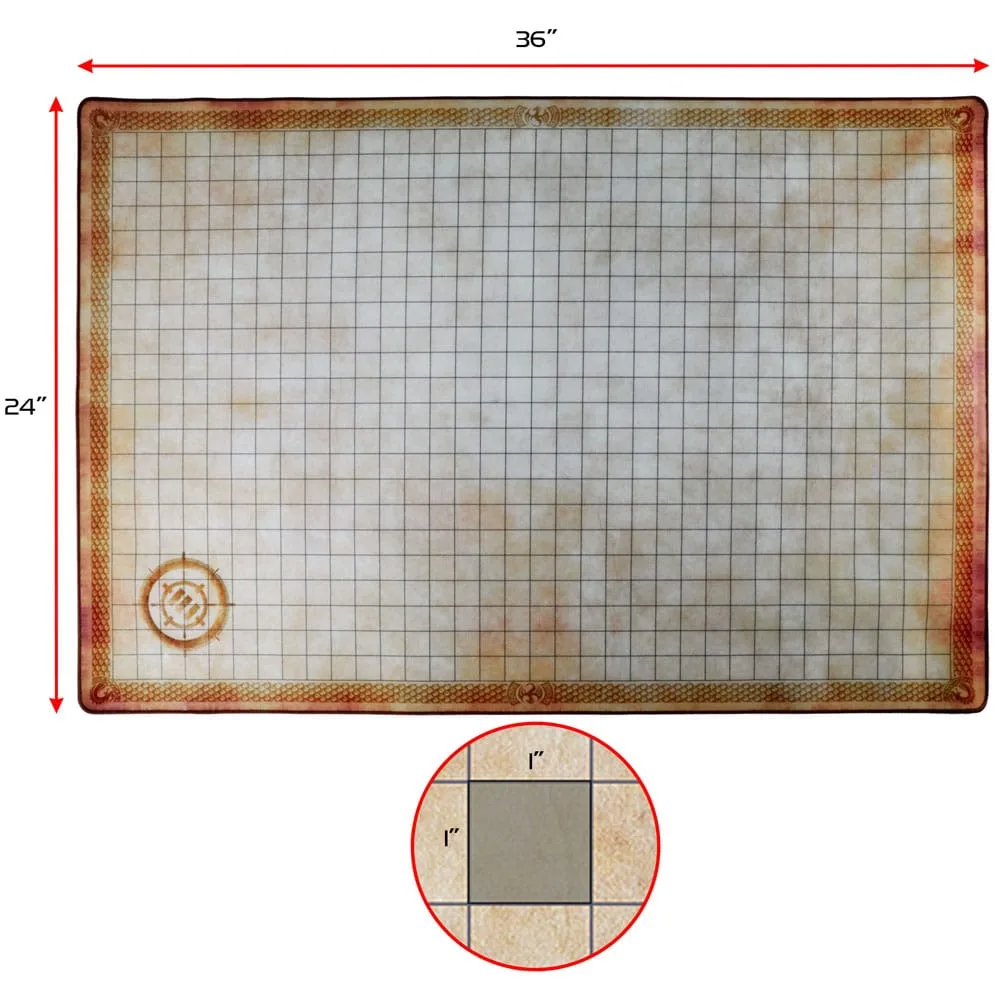 Enhance RPG Grid Mat Kit – Deluxe Edition 36 x 24 in 5