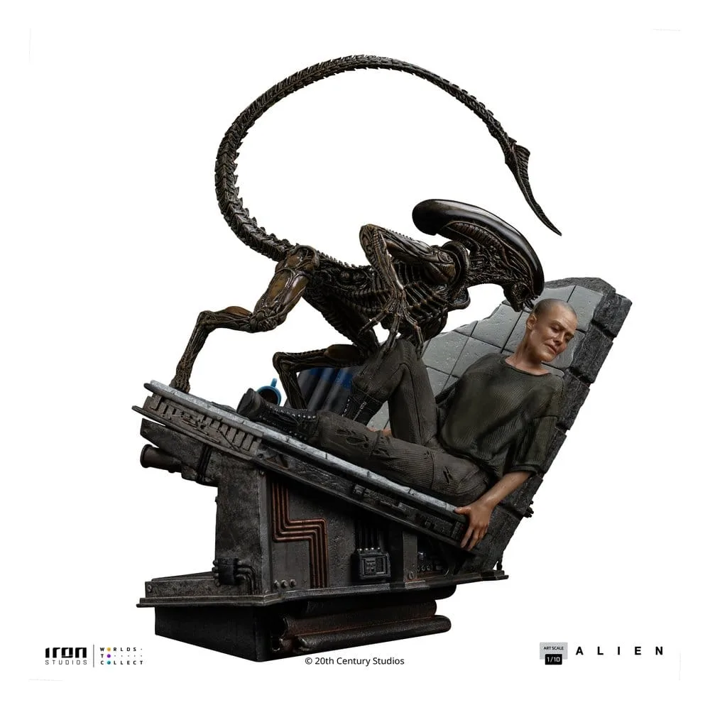 Alien 3 Statue – Ellen Ripley and Dog Alien 23 cm