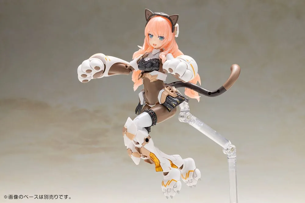 Frame Arms Girl Model Kit – Durga I Cat Armor Calico 16 cm 7