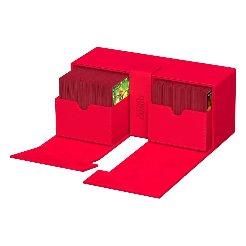 Ultimate Guard Deck Box – Twin Flip’n’Tray 266+ Xenoskin Red 7
