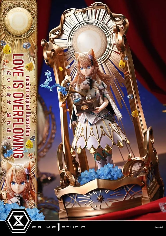 Original Illustration Statue – Love Is Overflowing 43 cm 17