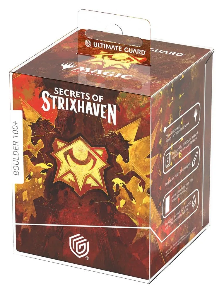 Magic The Gathering Deck Box – Lorehold Boulder 100+ 11