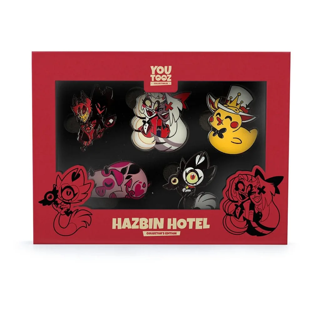 Hazbin Hotel Enamel Pin Set – Character Collection 5 cm 6